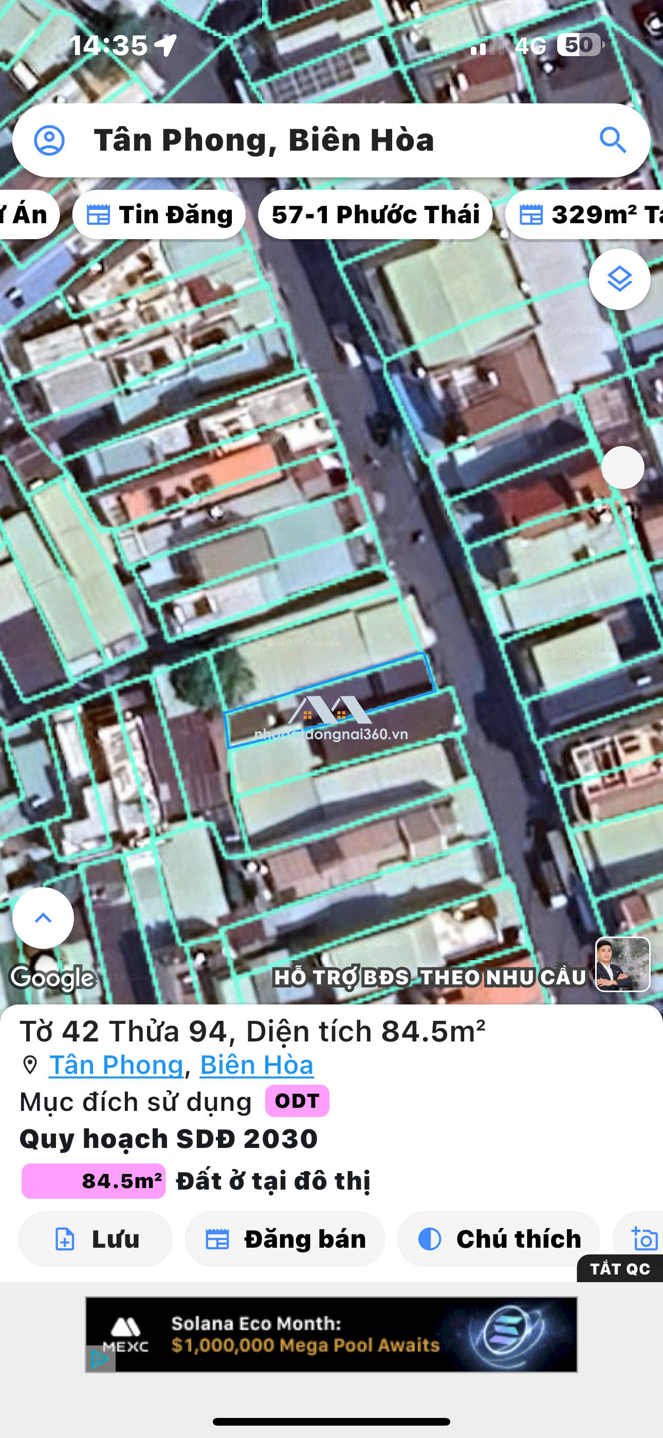 🏠 BÁN NHÀ CẤP 4 CÓ SÂN Ô TÔ – PHƯỜNG TÂN TRIỀU MỚI, BIÊN HOÀ, ĐỒNG NAI