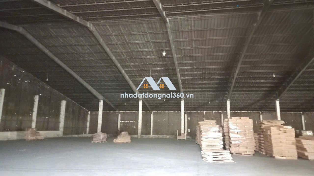 Cho thuê nhà xưởng 9.000m2 giá chỉ 360 triệu. Trảng Bom-Đồng Nai