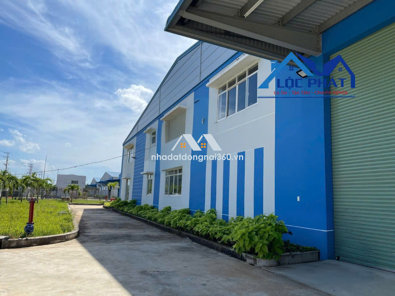 Cho thuê nhà xưởng 5.400m2 giá chỉ 320 triệu. KCN Long Thành-Đồng Nai