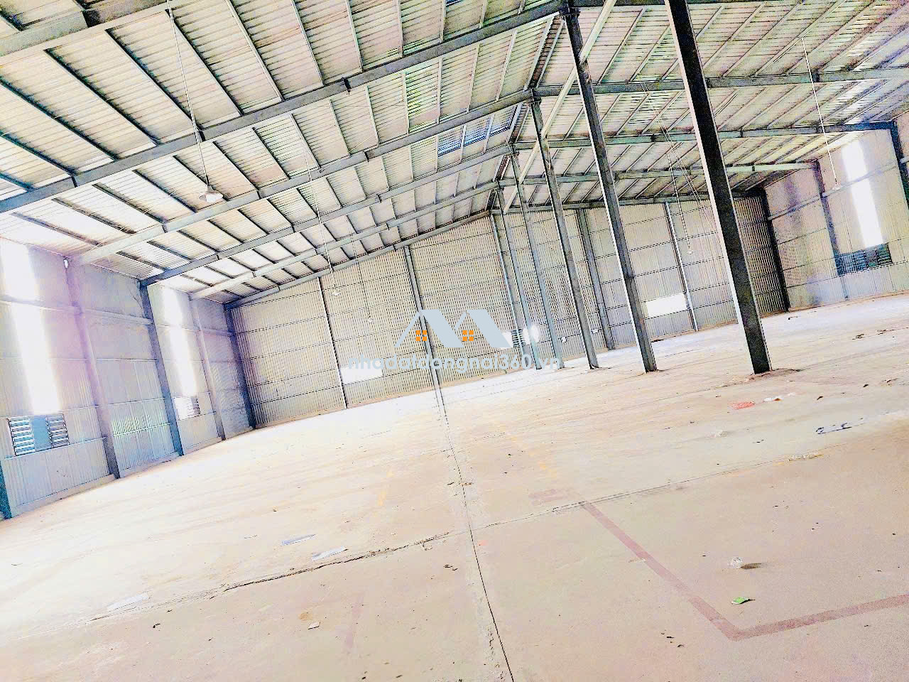 CHO THUÊ XƯỞNG 2.200m²  BẮC SƠN, TRẢNG BOM, ĐỒNG NAI. GIÁ 35TR/THÁNG