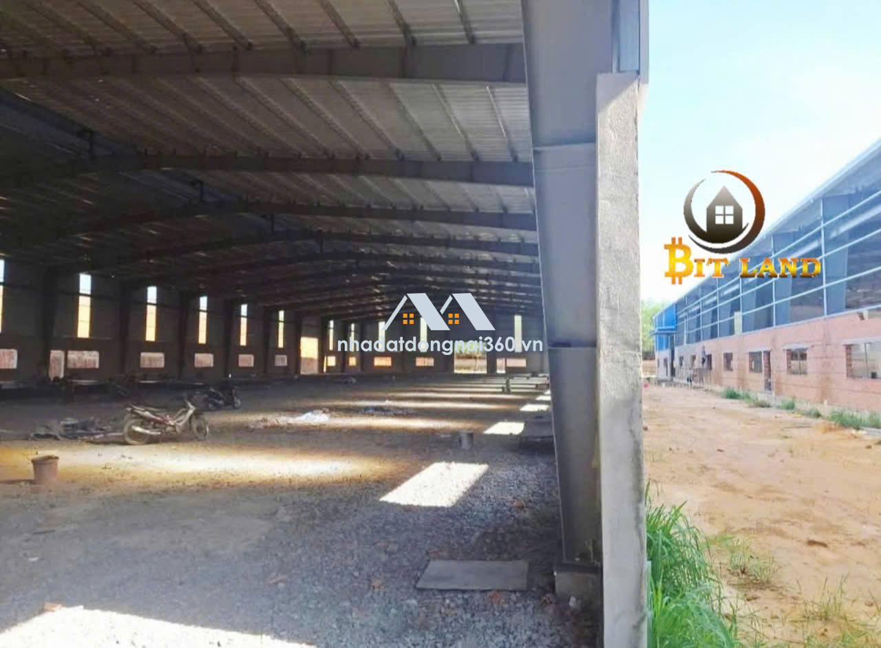 Cho thuê xưởng 3000m2 đường xe container Đồng Nai giá có 45k