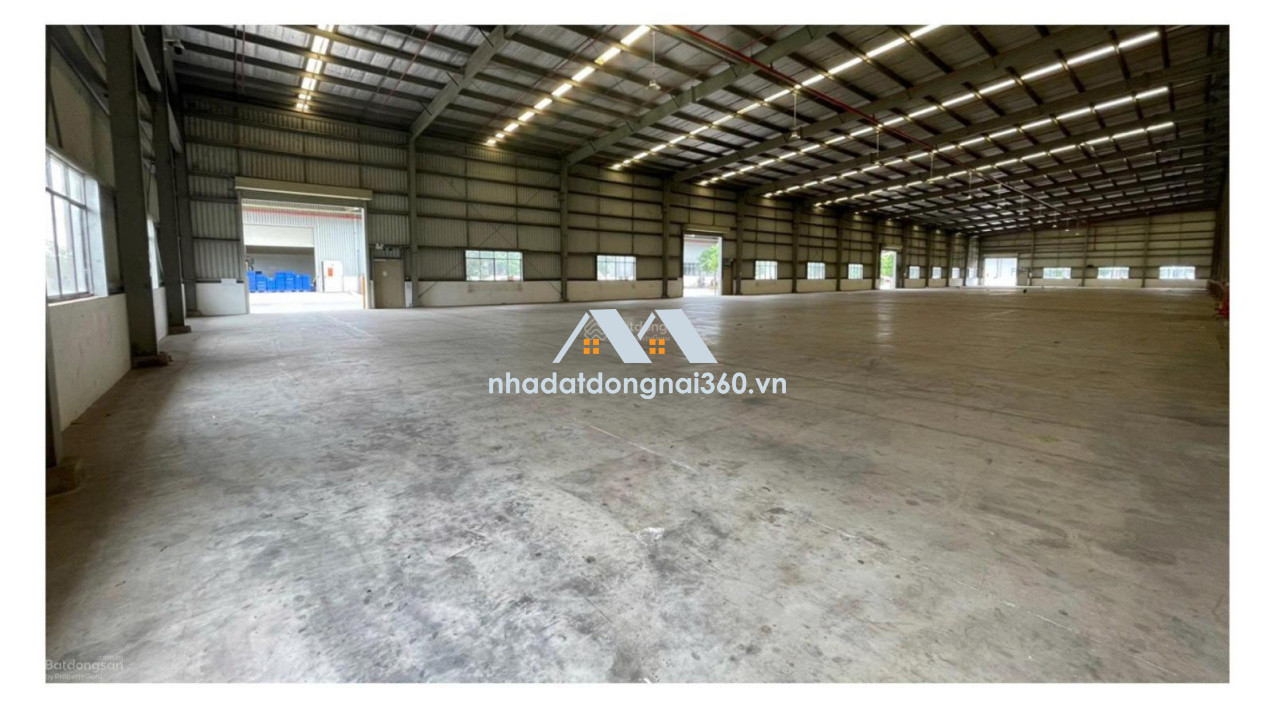 Cho thuê nhà xưởng xây sẵn, nằm trong KCN Nhơn Trạch 3 Đồng Nai Diện tích: 2.400m2 (25 x 96m)