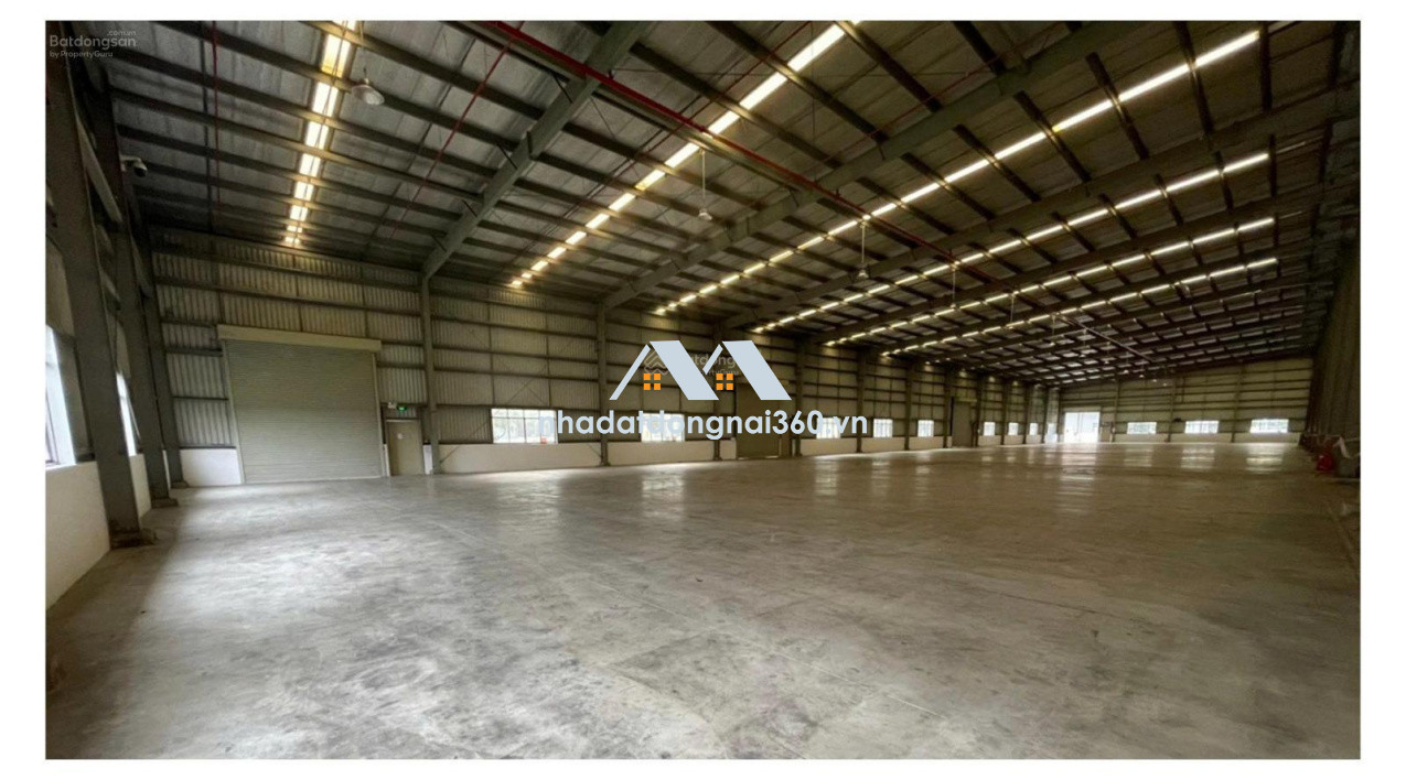 Cho thuê nhà xưởng xây sẵn, nằm trong KCN Nhơn Trạch 3 Đồng Nai Diện tích: 2.400m2 (25 x 96m)