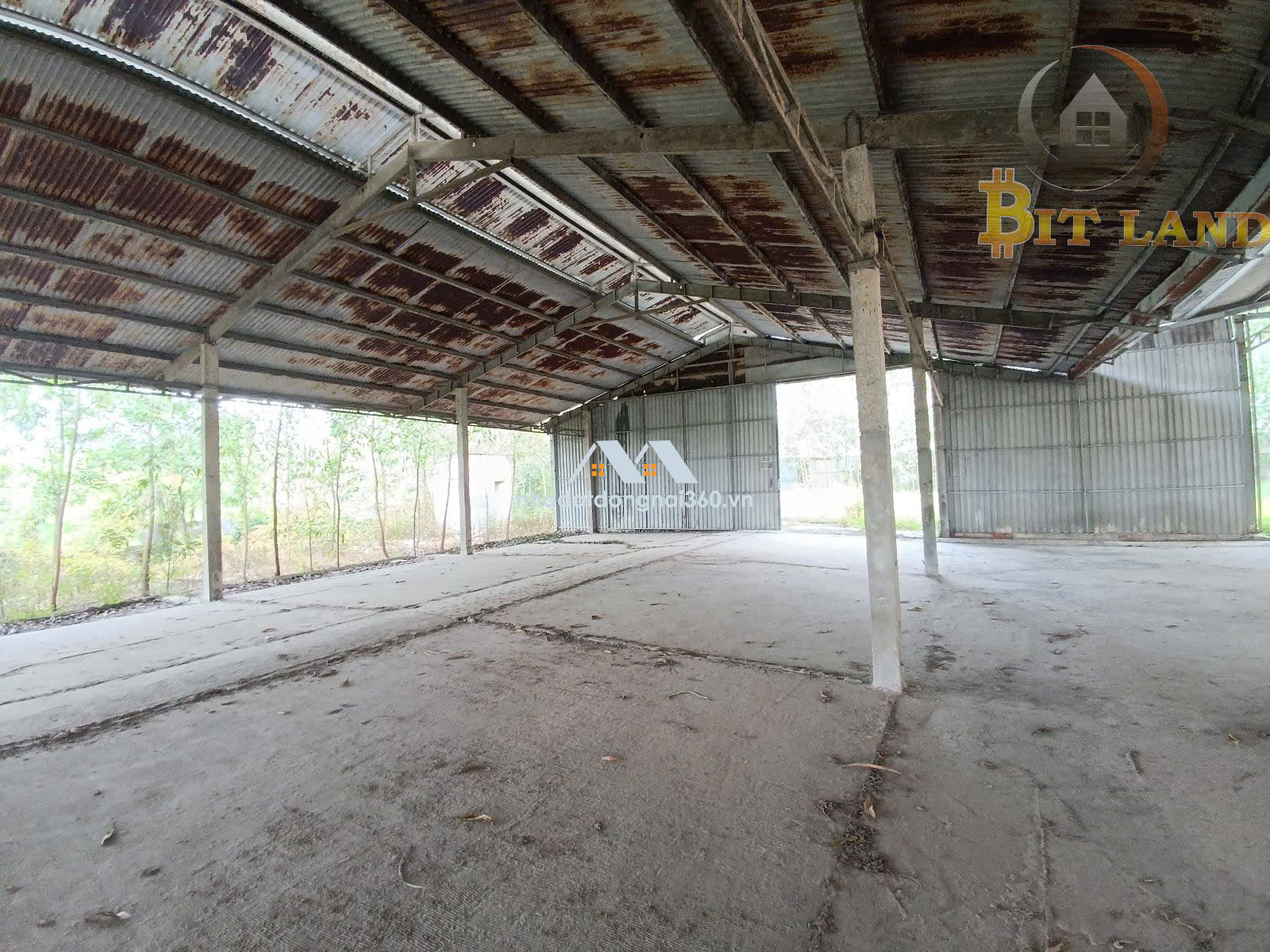 CHo thuê xưởng 1100m2 đường container Hố Nai 3 Đồng Nai giá có 25tr