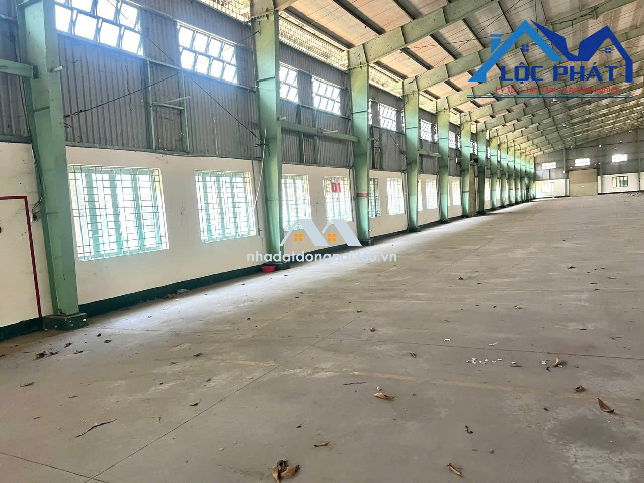 Cho thuê xưởng SX 3200m2 huyện Vĩnh Cửu, Đồng Nai giá 160tr/tháng