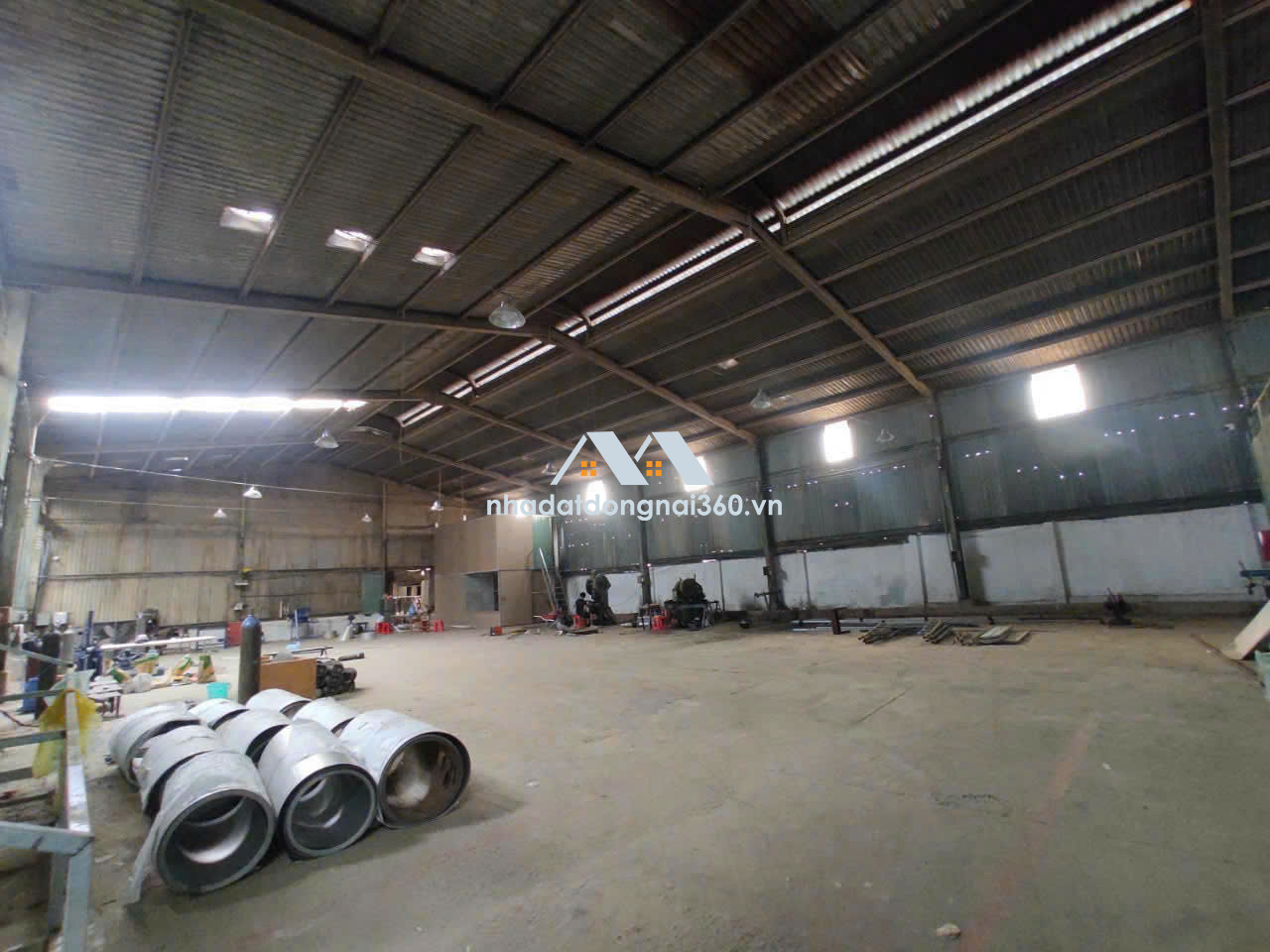 CHO THUÊ KHO XƯỞNG 500M2, PHƯỜNG TRẢNG DÀI, BIÊN HÒA, ĐỒNG NAI. GIÁ CHỈ 15TR