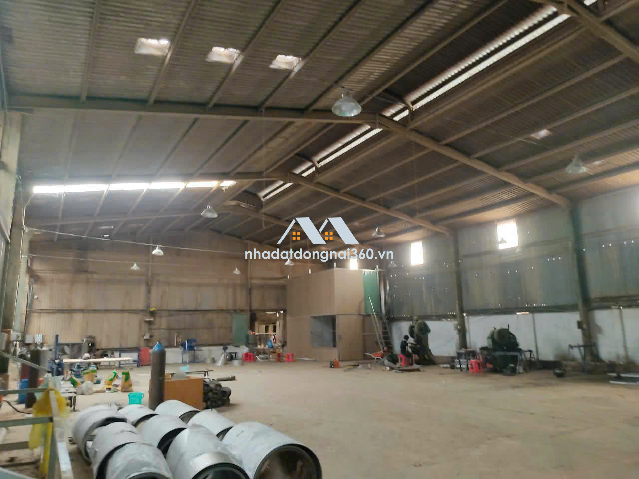 CHO THUÊ KHO XƯỞNG 500M2, PHƯỜNG TRẢNG DÀI, BIÊN HÒA, ĐỒNG NAI. GIÁ CHỈ 15TR