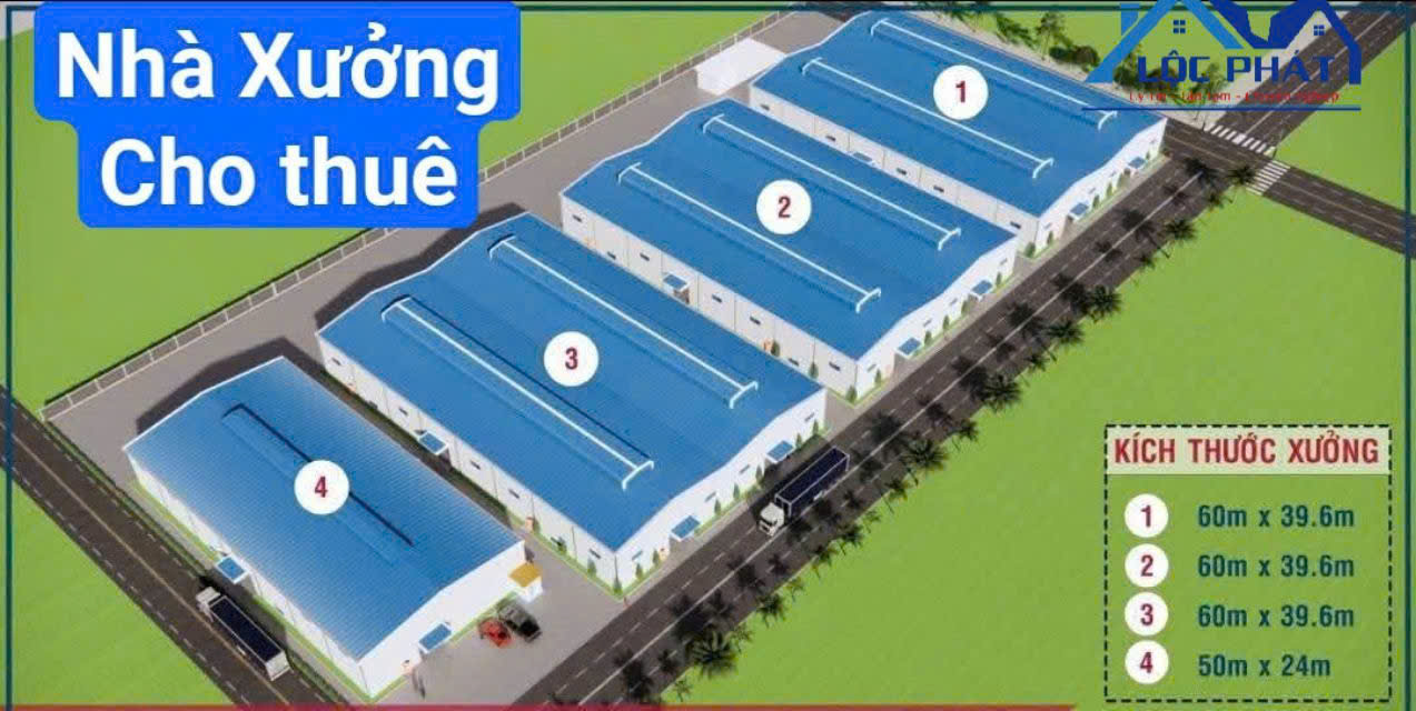 Cho thuê kho, nhà xưởng tại Phường Tam Phước, Đồng Nai giá 90 Triệu