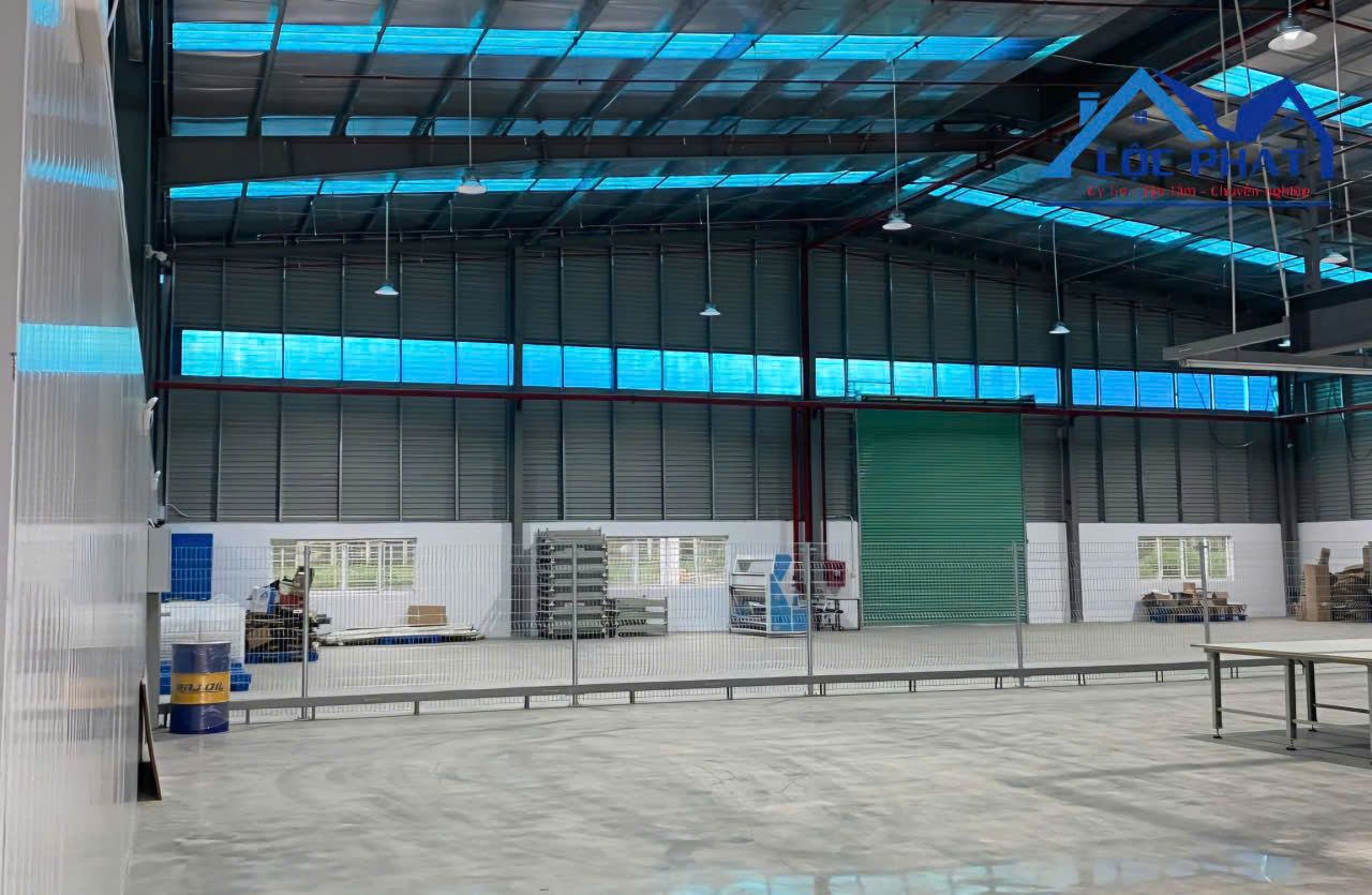 Cho thuê nhà xưởng 2552m2 KCN Long Khánh Đồng Nai chỉ 100k/m2