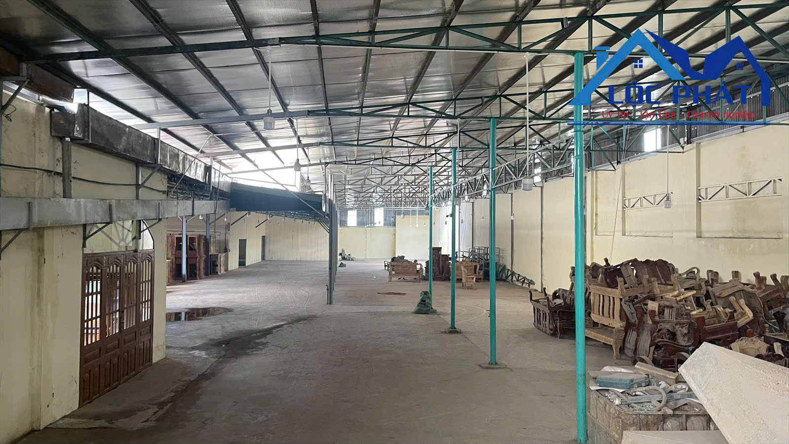 Cho thuê xưởng 2000m2 p Tân Hoà, Tp Biên Hoà Đồng Nai giá chỉ 60tr
