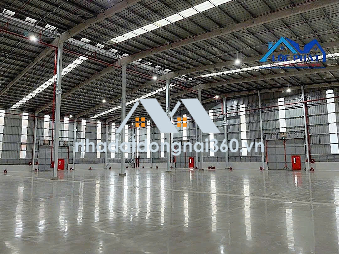 Cho thuê kho xưởng trong KCN Đồng Nai diện tích từ 4.515m2 giá 4,2 đô/m2