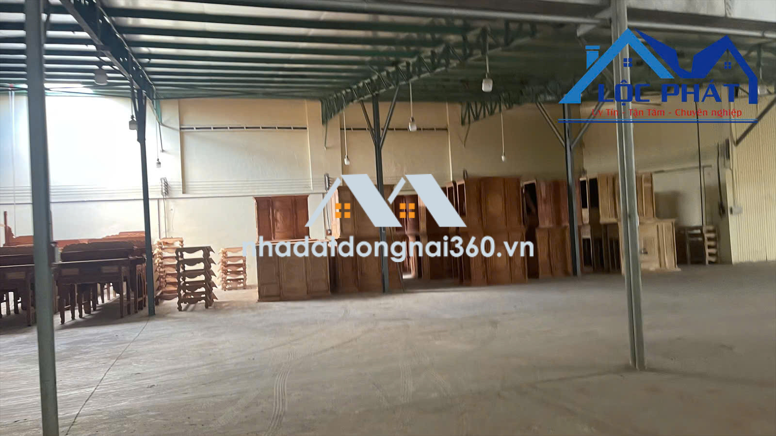 Cho thuê nhà xưởng giá rẻ 2000m2 chỉ 55 triệu. Tân Hoà-Biên Hoà-Đồng Nai