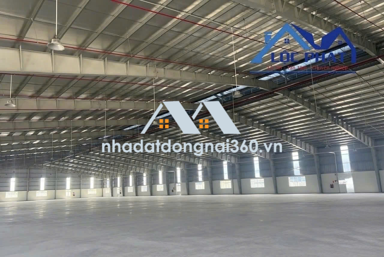 Cho thuê nhà xưởng 19.000m2 giá chỉ 1,2 tỷ (4,3usd/m2 nhà xưởng) KCN Nhơn Trạch-Đồng Nai