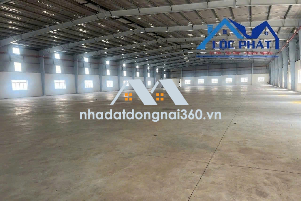 Cho thuê nhà xưởng 19.000m2 giá chỉ 1,2 tỷ (4,3usd/m2 nhà xưởng) KCN Nhơn Trạch-Đồng Nai