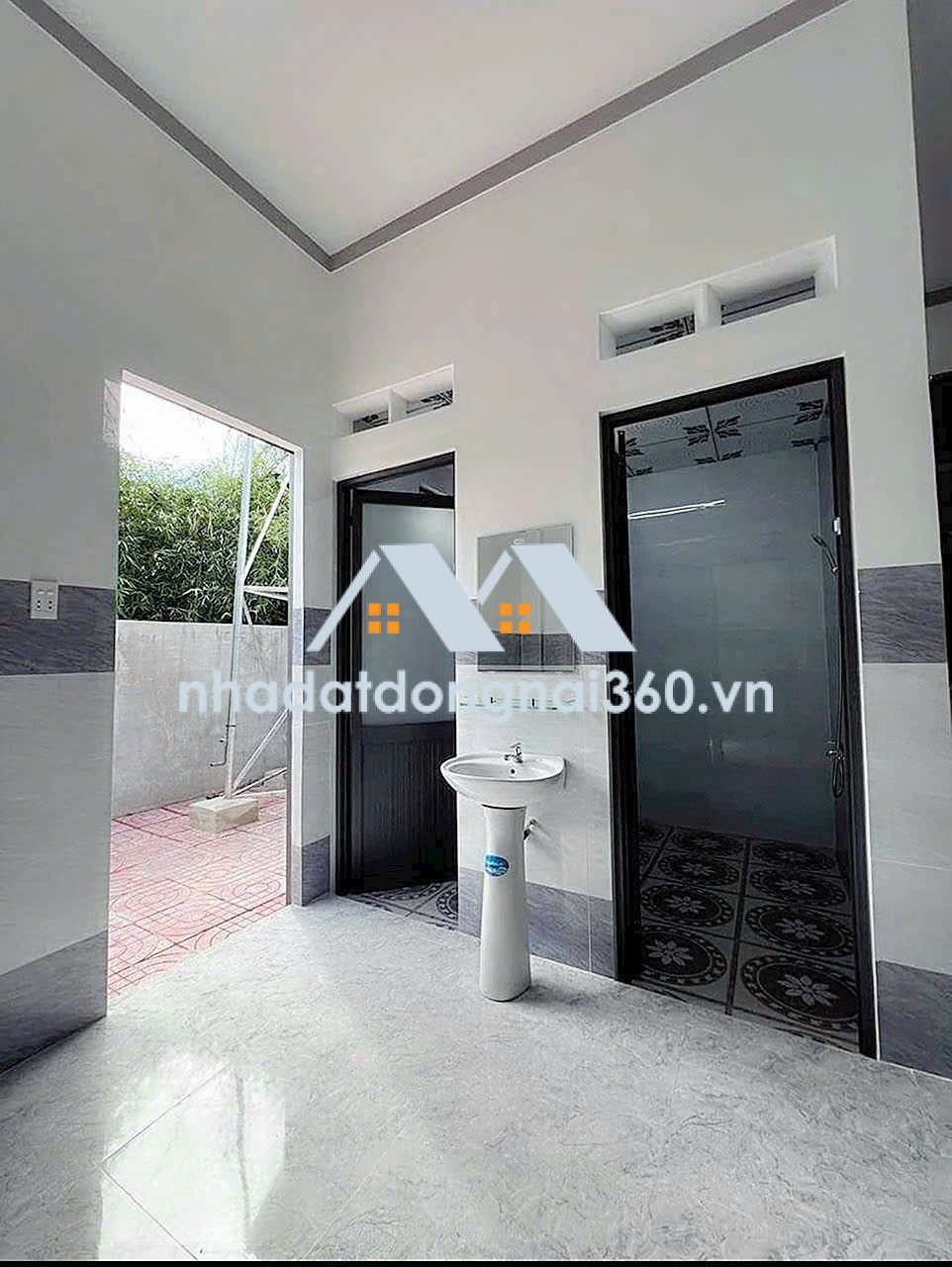 KÈO THƠM CĂN NHÀ CẤP 4 XÂY MỚI, GIÁ 1.43 TỶ, CÁCH CẦU HOÁ AN 15 PHÚT