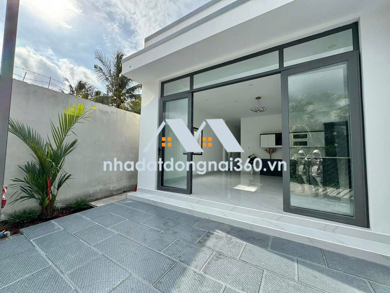 KÈO THƠM CĂN NHÀ CẤP 4 XÂY MỚI, GIÁ 1.43 TỶ, CÁCH CẦU HOÁ AN 15 PHÚT