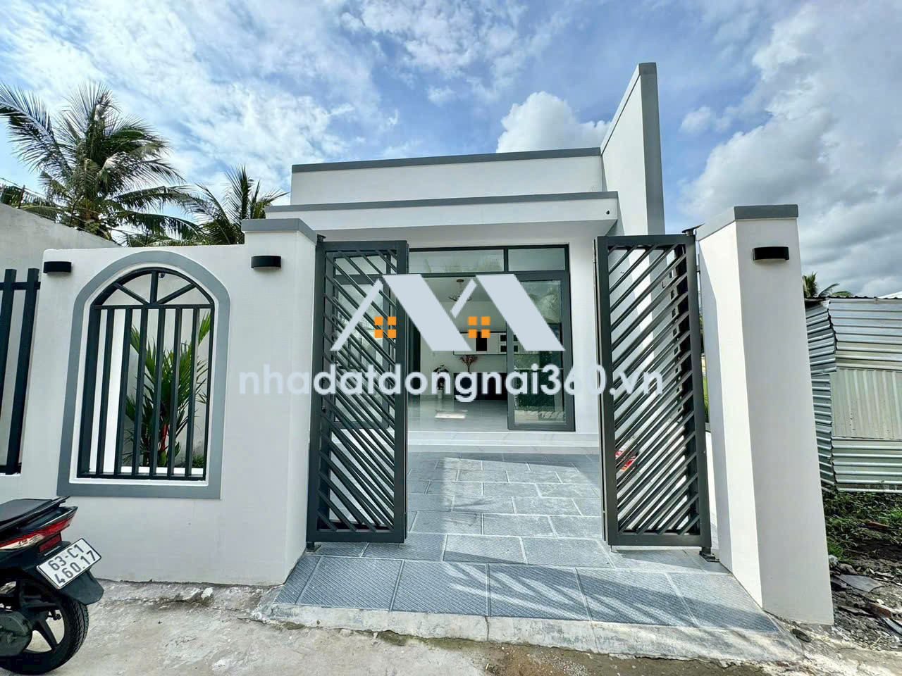 KÈO THƠM CĂN NHÀ CẤP 4 XÂY MỚI, GIÁ 1.43 TỶ, CÁCH CẦU HOÁ AN 15 PHÚT