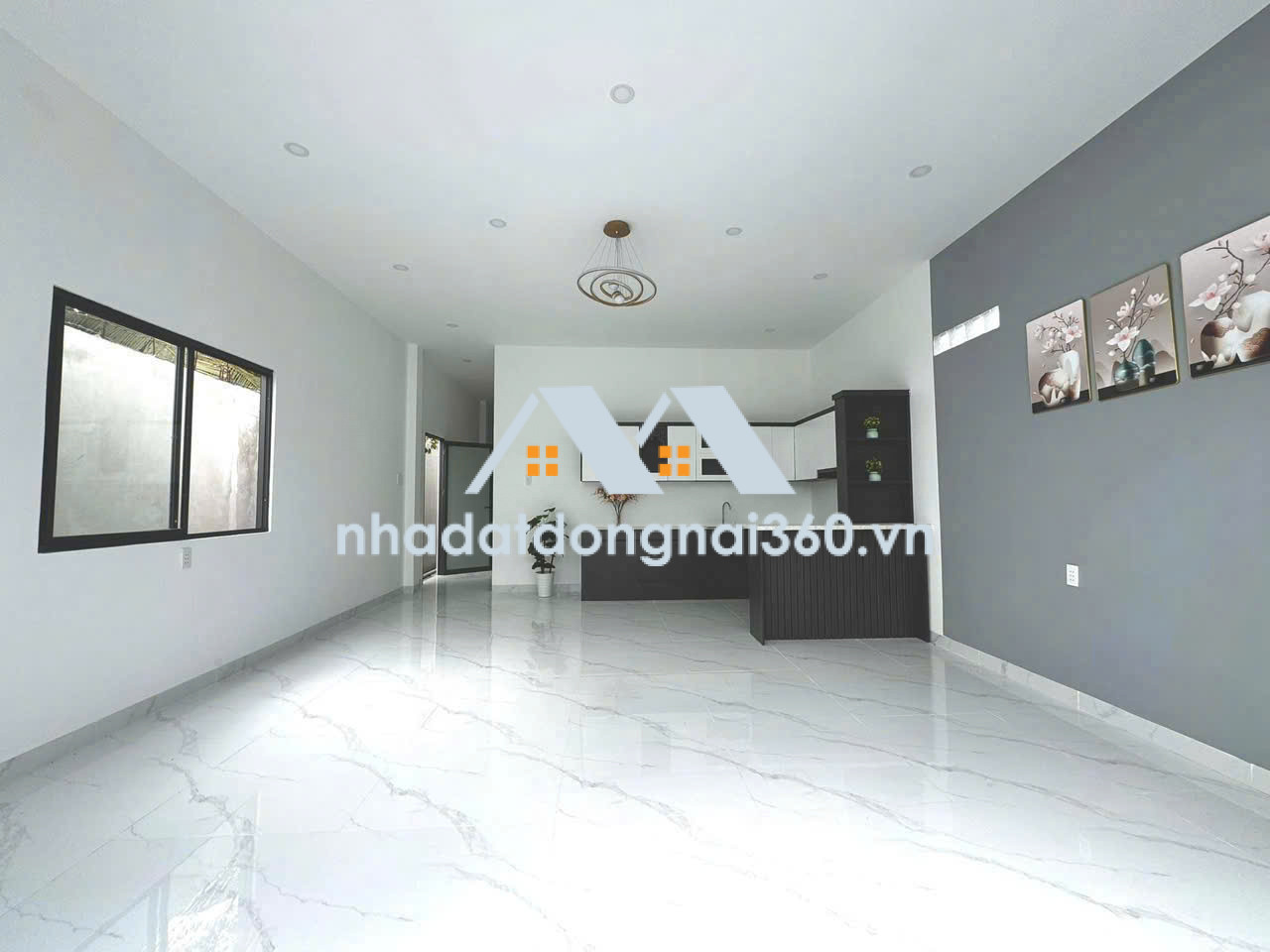 KÈO THƠM CĂN NHÀ CẤP 4 XÂY MỚI, GIÁ 1.43 TỶ, CÁCH CẦU HOÁ AN 15 PHÚT