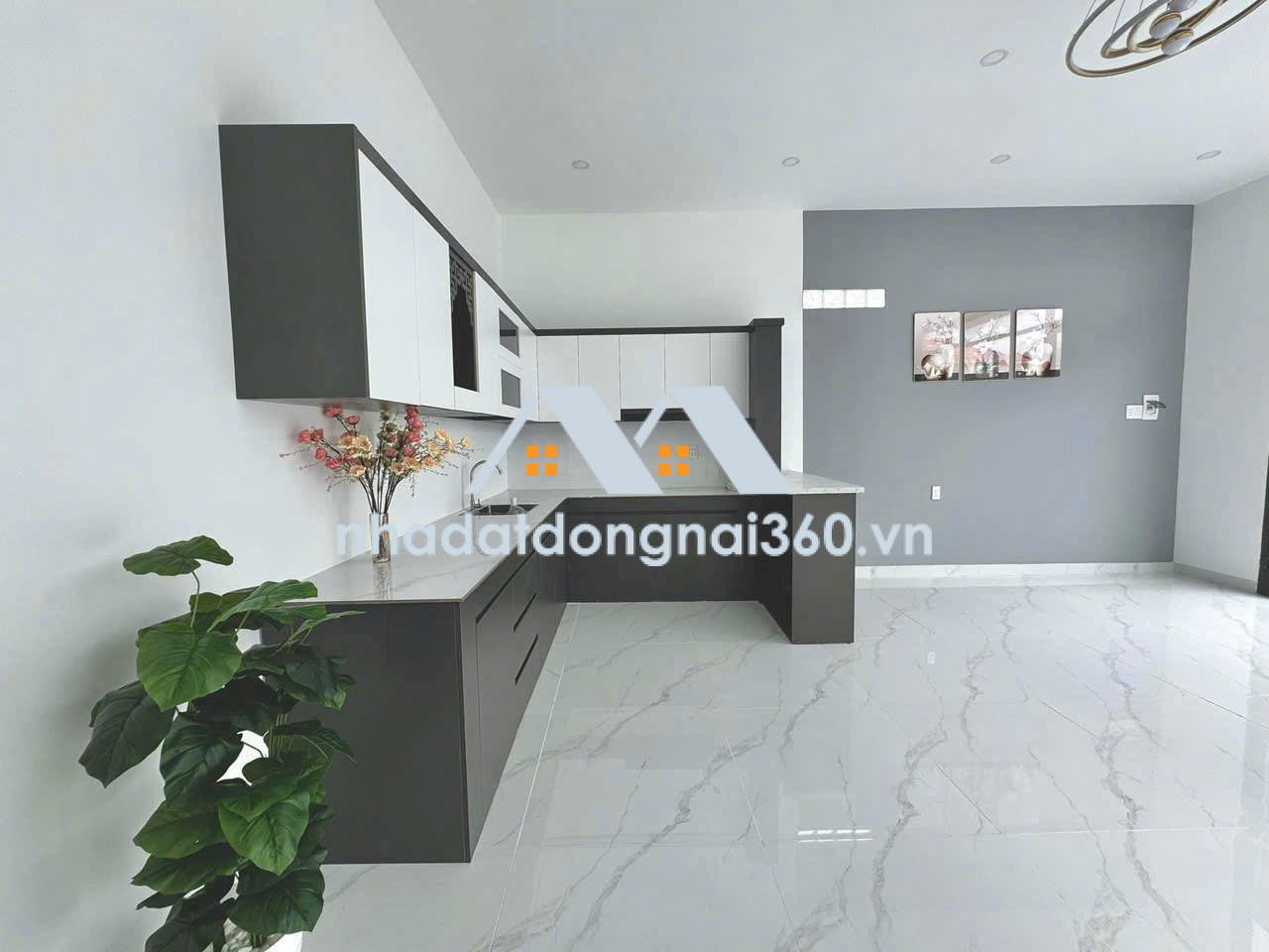 KÈO THƠM CĂN NHÀ CẤP 4 XÂY MỚI, GIÁ 1.43 TỶ, CÁCH CẦU HOÁ AN 15 PHÚT