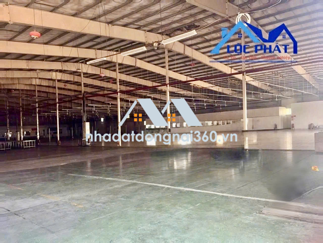 Cho thuê xưởng 22.000m2 giá rẻ chỉ 1,5 tỷ (4,3usd/m2 NX) KCN Nhơn Trạch-Đồng Nai