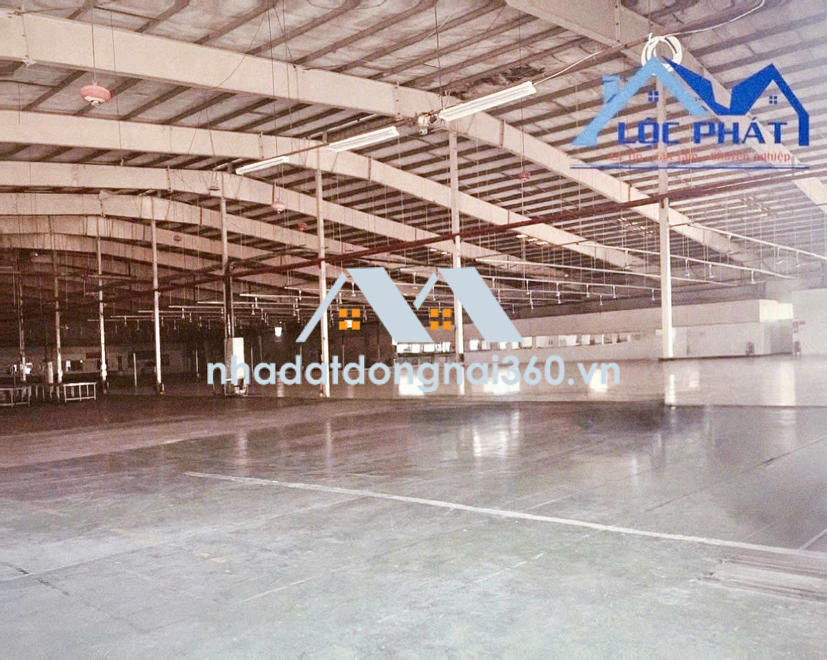 Cho thuê xưởng giá rẻ 22.000m2 chỉ 1,5 tỷ (4,3usd/m2 NX) KCN Nhơn Trạch-Đồng Nai