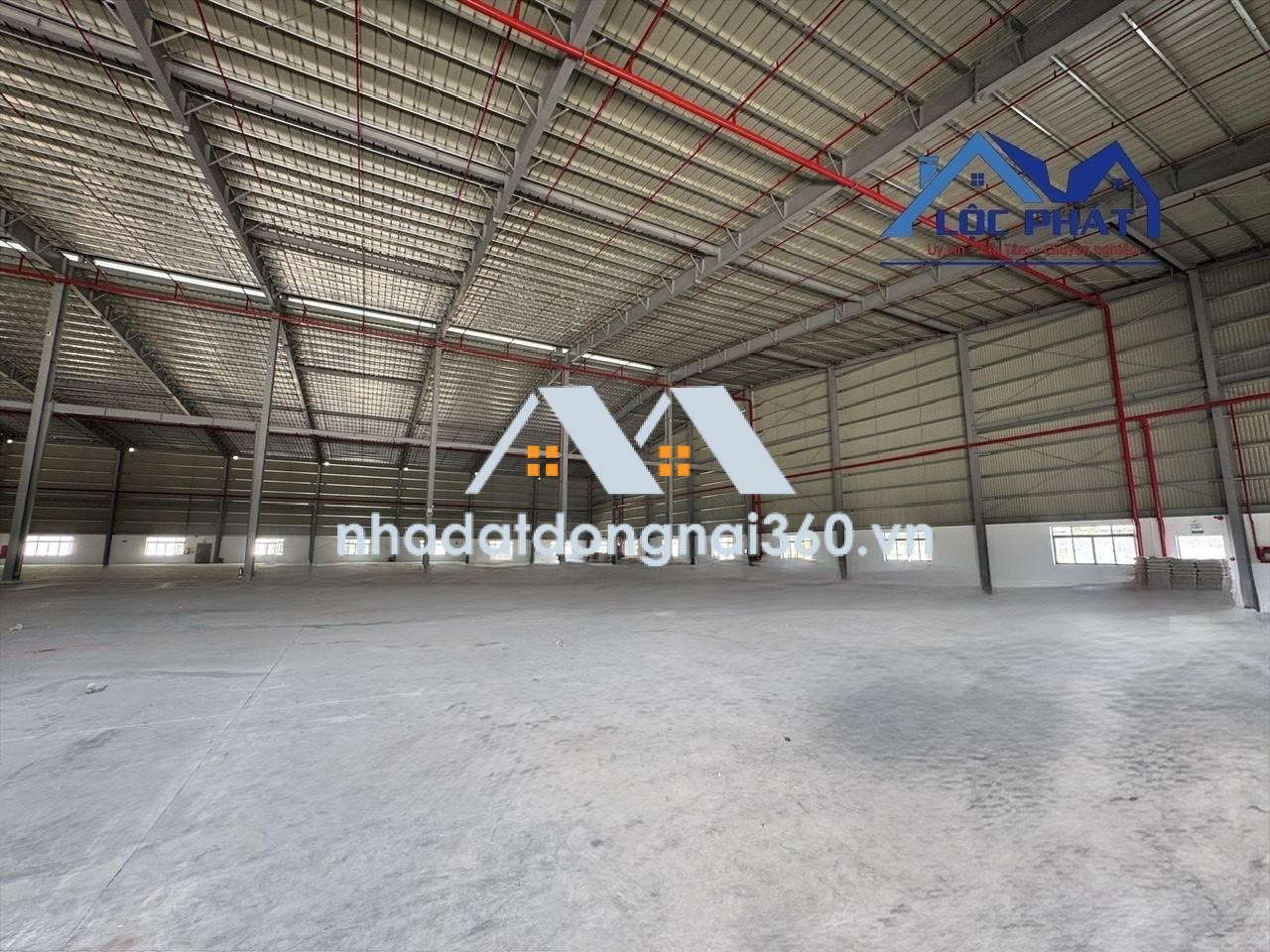 Cho thuê Nhà xưởng kcn Nhơn Trạch 13.418 m2 và 12.234 m2 chỉ 4,9 usd/m2