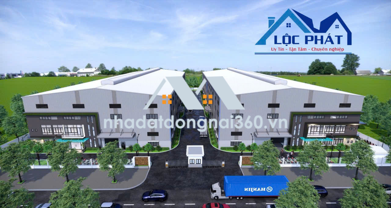 Cho thuê xưởng mới 100% giá chỉ 4,7 usd/m2 DT: 18.000m2 KCN Trảng Bom-Đồng Nai