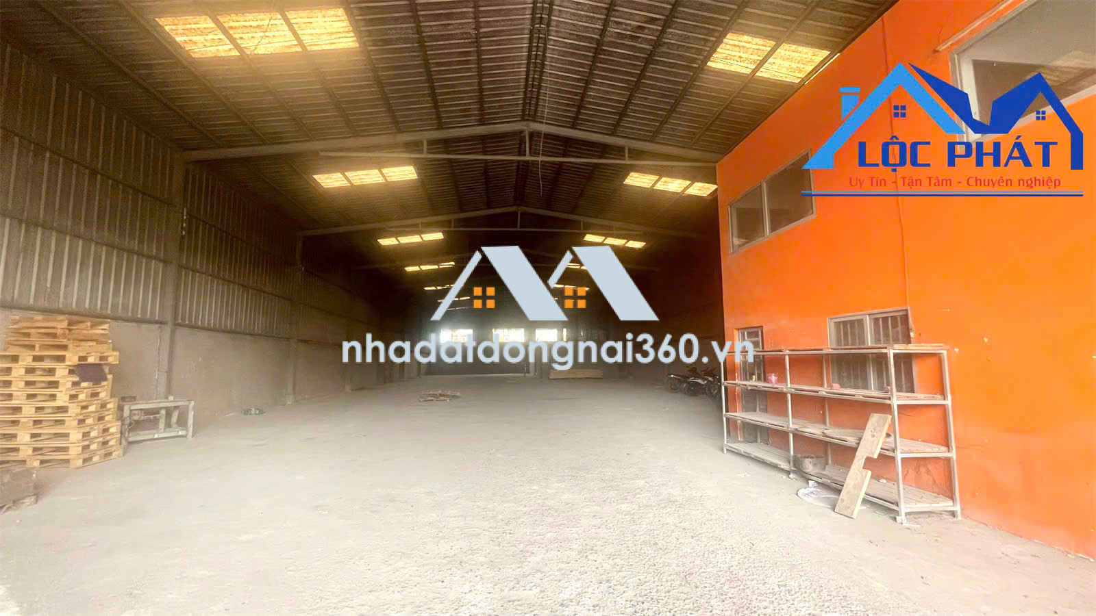 Cho thuê nhà xưởng 1.000m2 giá chỉ 35 triệu/tháng. An Phước-Long Thành-Đồng Nai