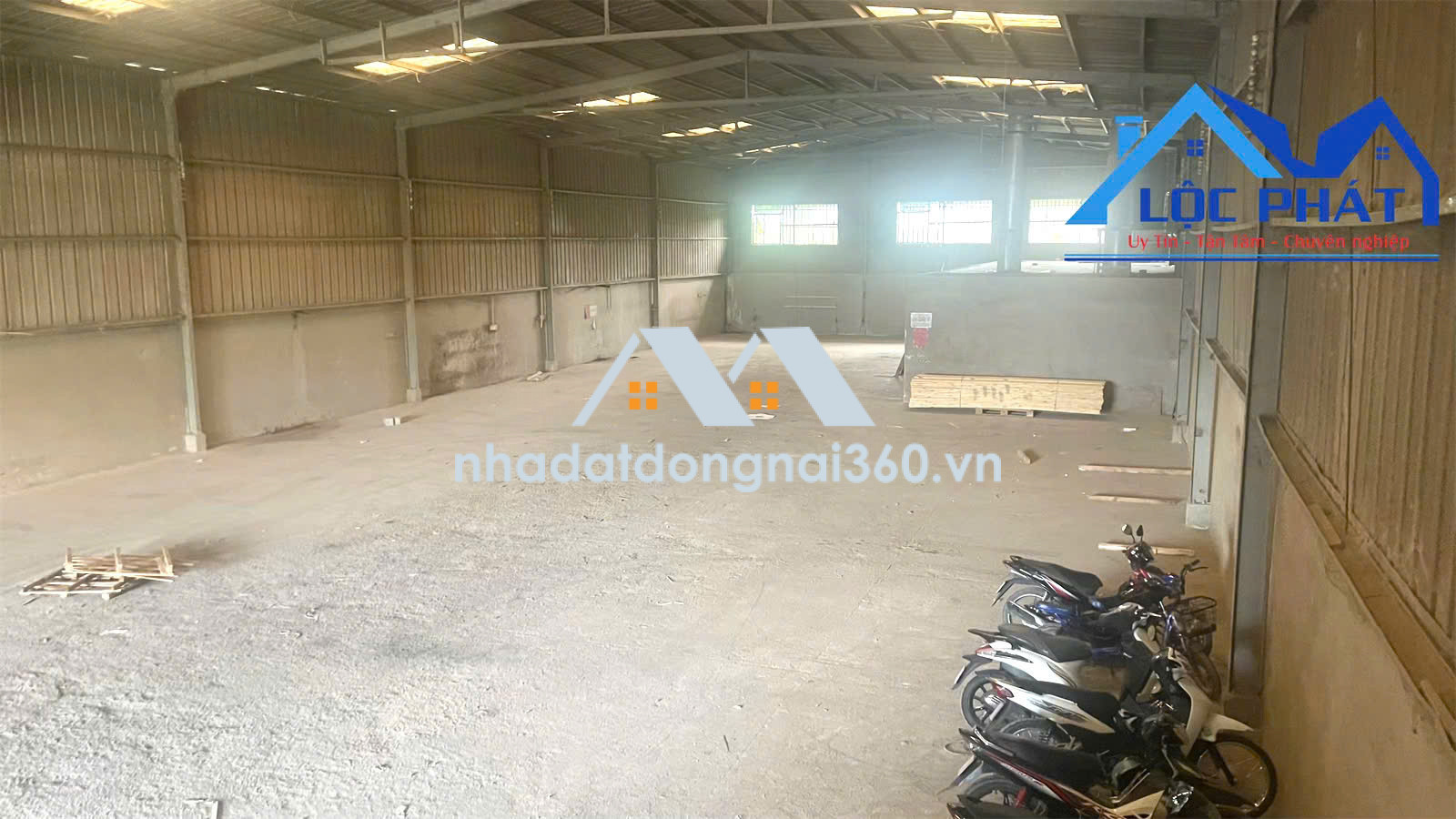 Cho thuê nhà xưởng 1.000m2 giá chỉ 35 triệu/tháng. An Phước-Long Thành-Đồng Nai