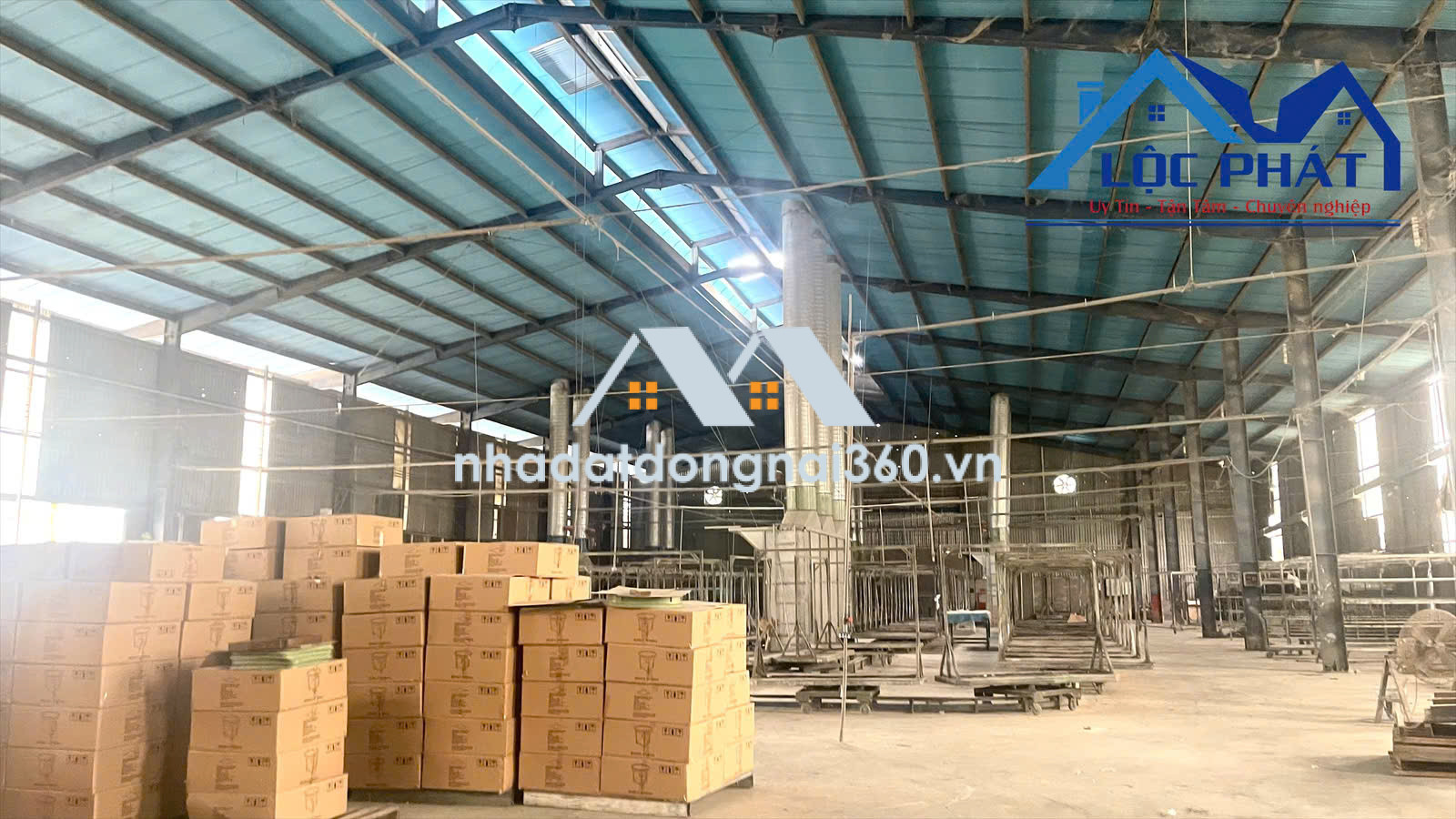 Cho thuê nhà xưởng 2.100m2 giá rẻ chỉ 84 triệu. Trảng Dài-Đồng Nai