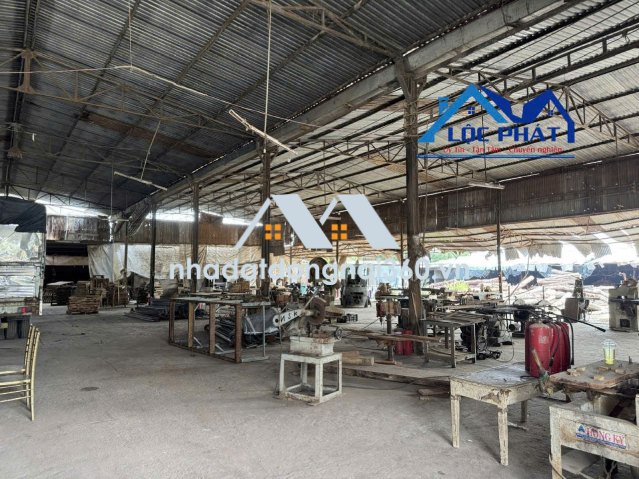 Cho thuê nhà xưởng 1.510m2 giá rẻ chỉ 70 triệu. Trảng Bom-Đồng Nai