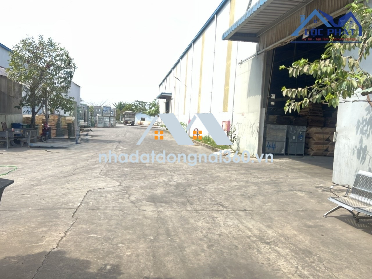 Cho thuê nhà xưởng 1.700m2 giá chỉ 4,3 usd/m2. KCN Nhơn Trạch-Đồng Nai