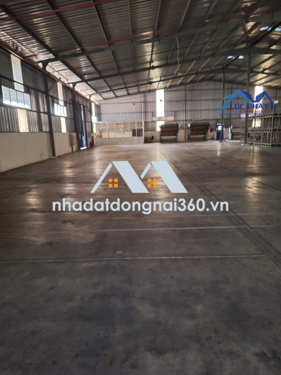 Cho thuê nhà xưởng 1.700m2 giá chỉ 4,3 usd/m2. KCN Nhơn Trạch-Đồng Nai