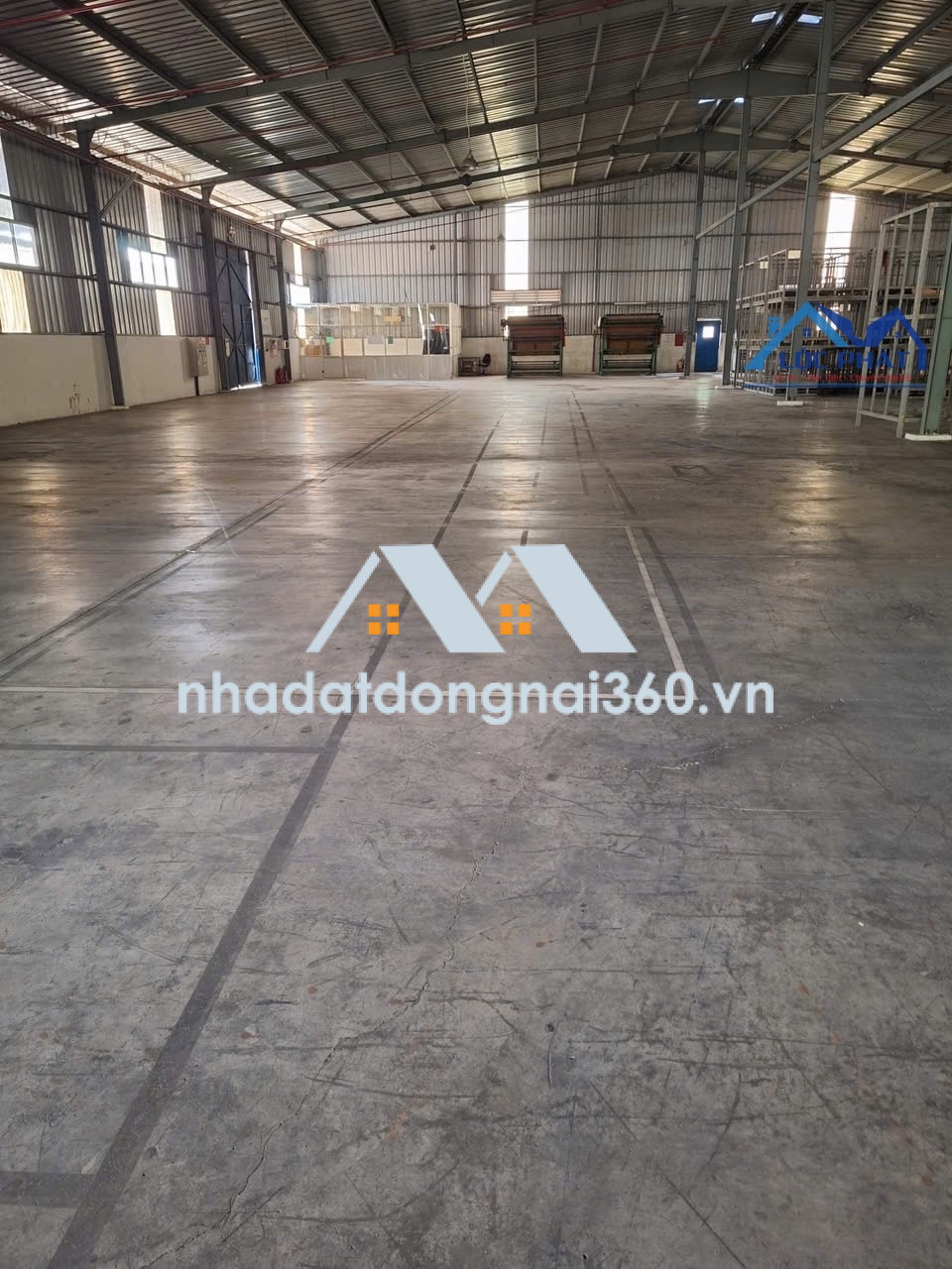 Cho thuê nhà xưởng 1.700m2 giá chỉ 4,3 usd/m2. KCN Nhơn Trạch-Đồng Nai