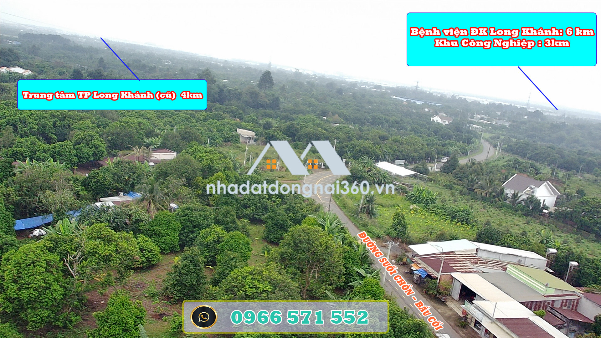 Bán Đất Thổ Cư MT Đường Nhựa “Suối Chồn-Bầu Cối”. P Bảo Vinh. Đồng Nai. Giá chỉ 1,450 Tỷ.