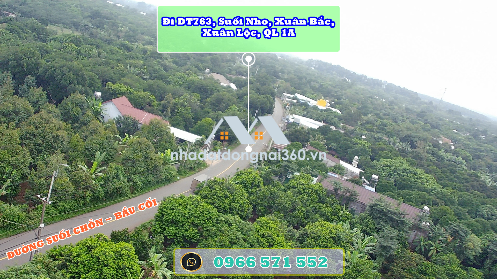 Bán Đất Thổ Cư MT Đường Nhựa “Suối Chồn-Bầu Cối”. P Bảo Vinh. Đồng Nai. Giá chỉ 1,450 Tỷ.