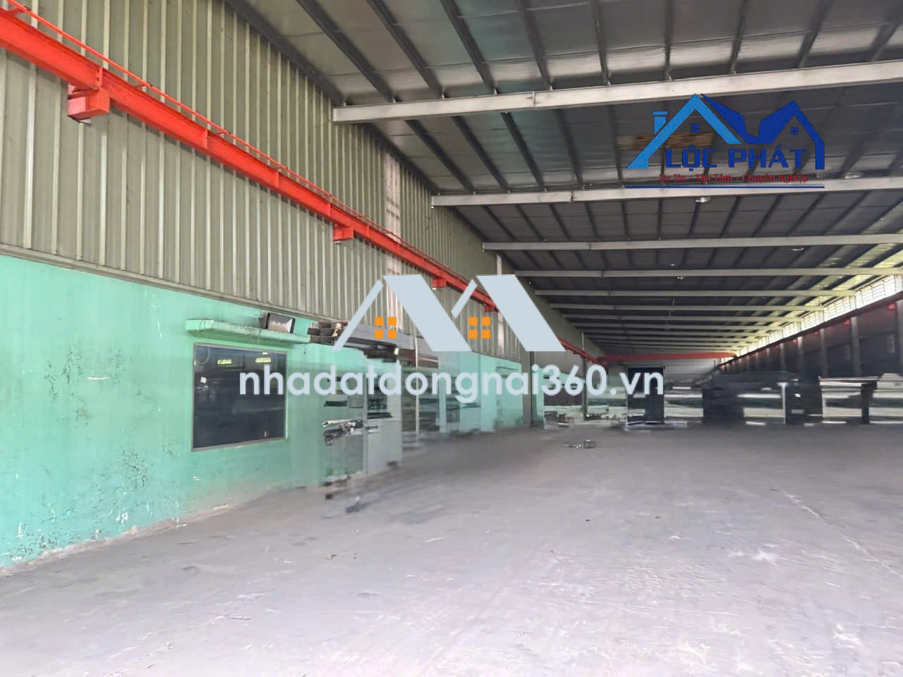 Cho thuê kho, nhà xưởng tại Phường Tam Phước, Đồng Nai giá 186 Triệu