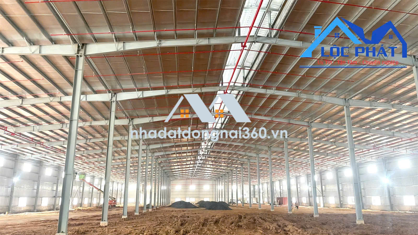 Cho thuê nhà xưởng mới 100.000m2 chỉ 1,39 tỷ. KCN Nhơn Trạch-Đồng Nai