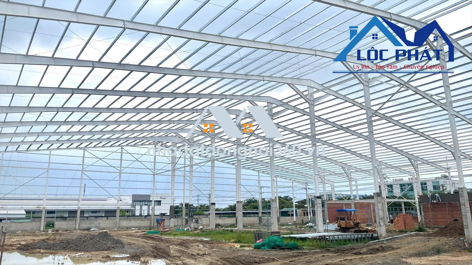 Cho thuê xưởng mới 3000m2 KCN Hố Nai 3, Trảng Bom, Đồng Nai