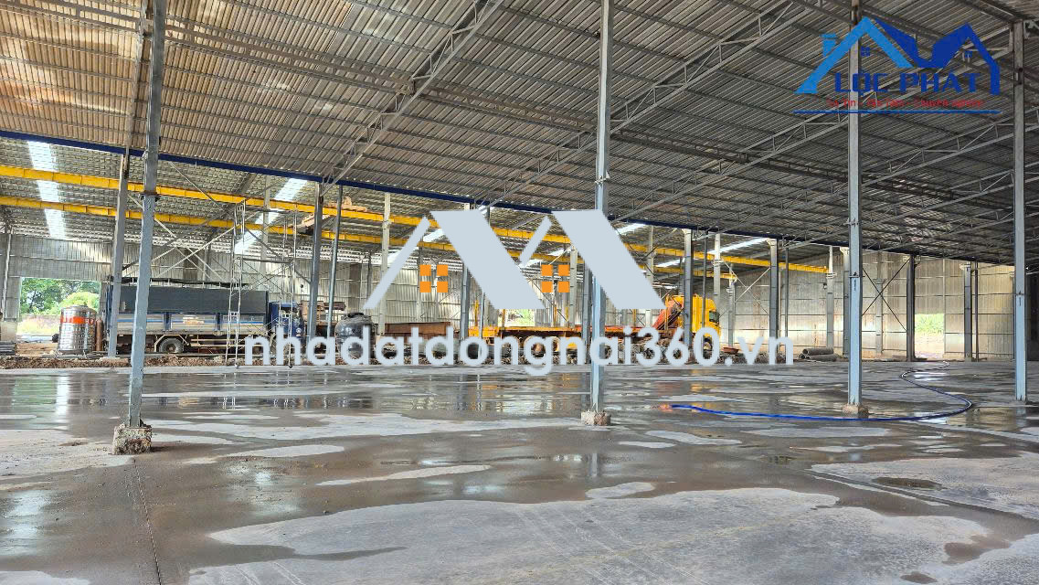 Cho thuê kho xưởng gần KCN An Phước 3000m2 150 triệu/ tháng