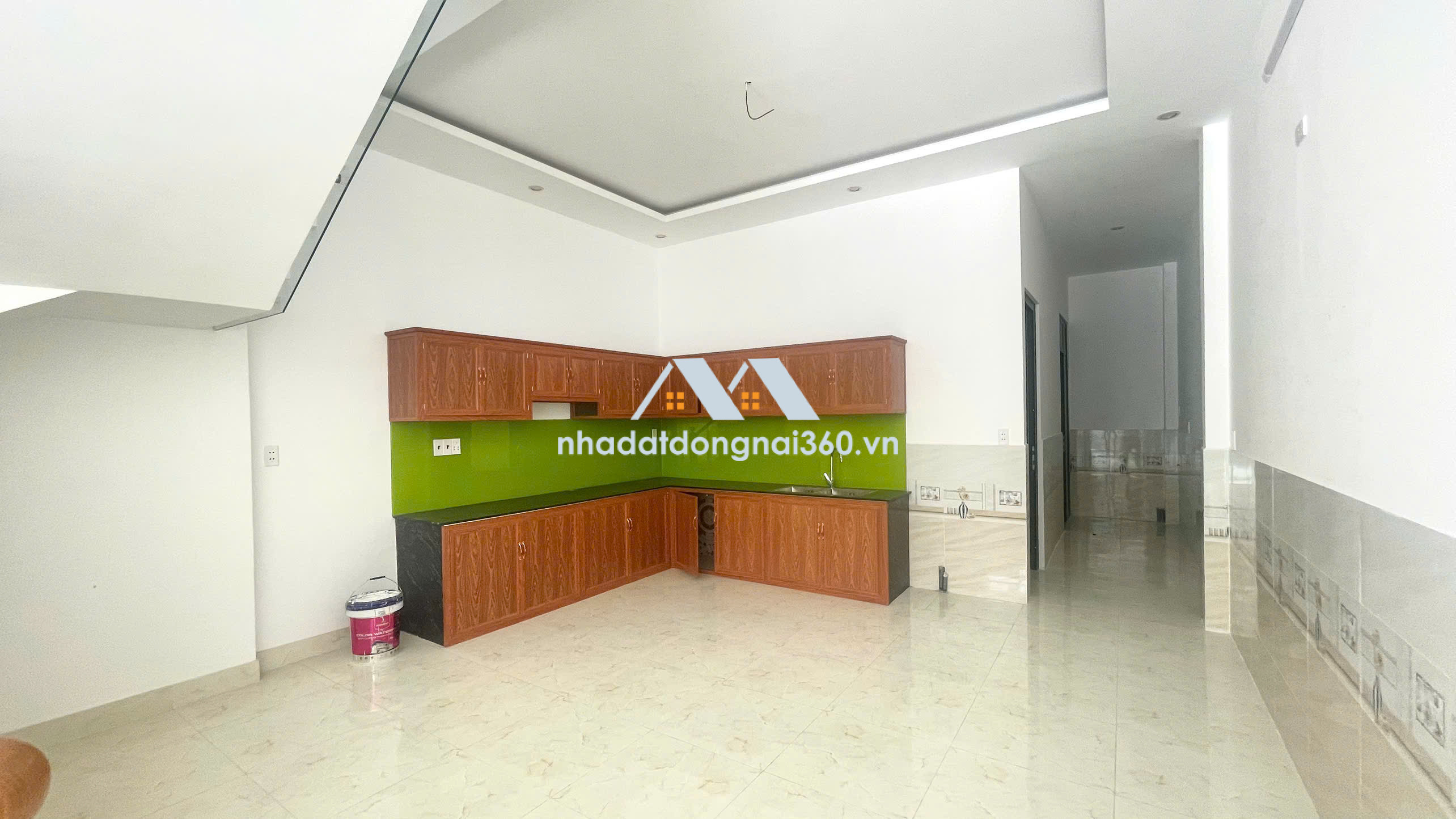 Bán nhà 1 Trệt 1 Lầu 100m2 đất gần cty Changshin Thạnh Phú, Vĩnh cửu, Đồng Nai 1,98 tỷ