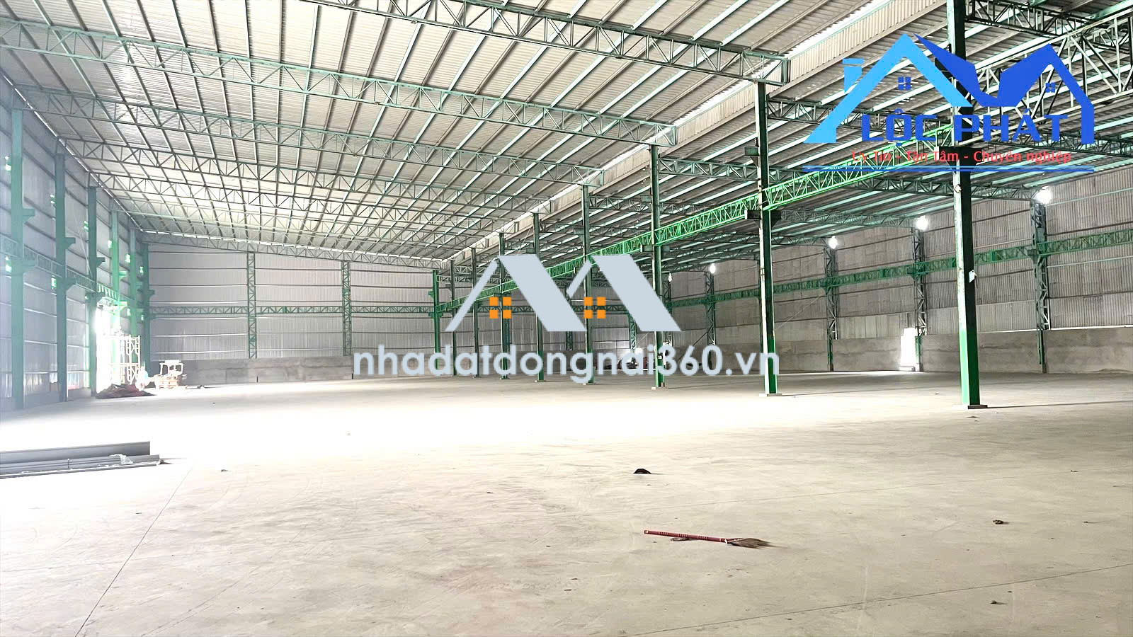Cho thuê xưởng 3500m2 KCN Nhơn Trạch Long Thọ Đồng Nai 4,4USD/m2