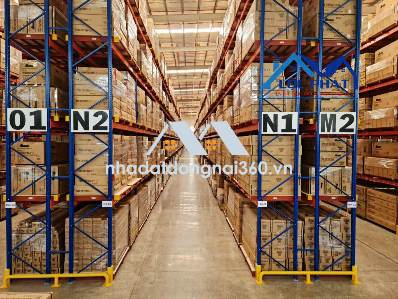 Cho thuê kho ngoại quan Logistics khu Công nghiệp Đồng Nai