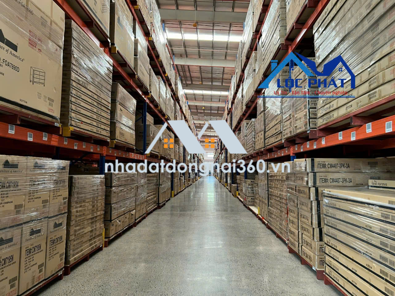 Cho thuê kho ngoại quan Logistics khu Công nghiệp Đồng Nai