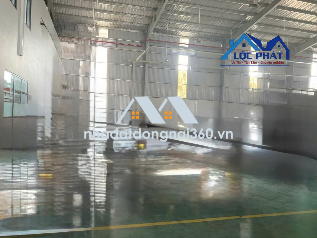 Cho thuê xưởng trong KCN Biên Hòa Đồng Nai 5.500 m2