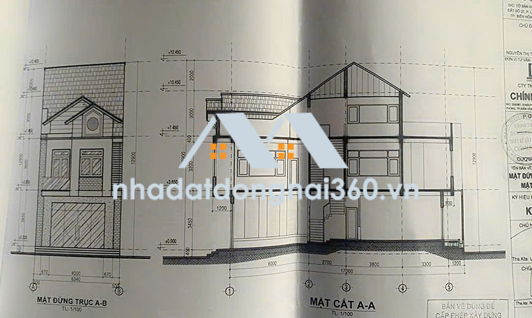 Bán nhà mặt phố tại Phường Long Hưng, Đồng Nai giá 10 tỷ  500 triệu
