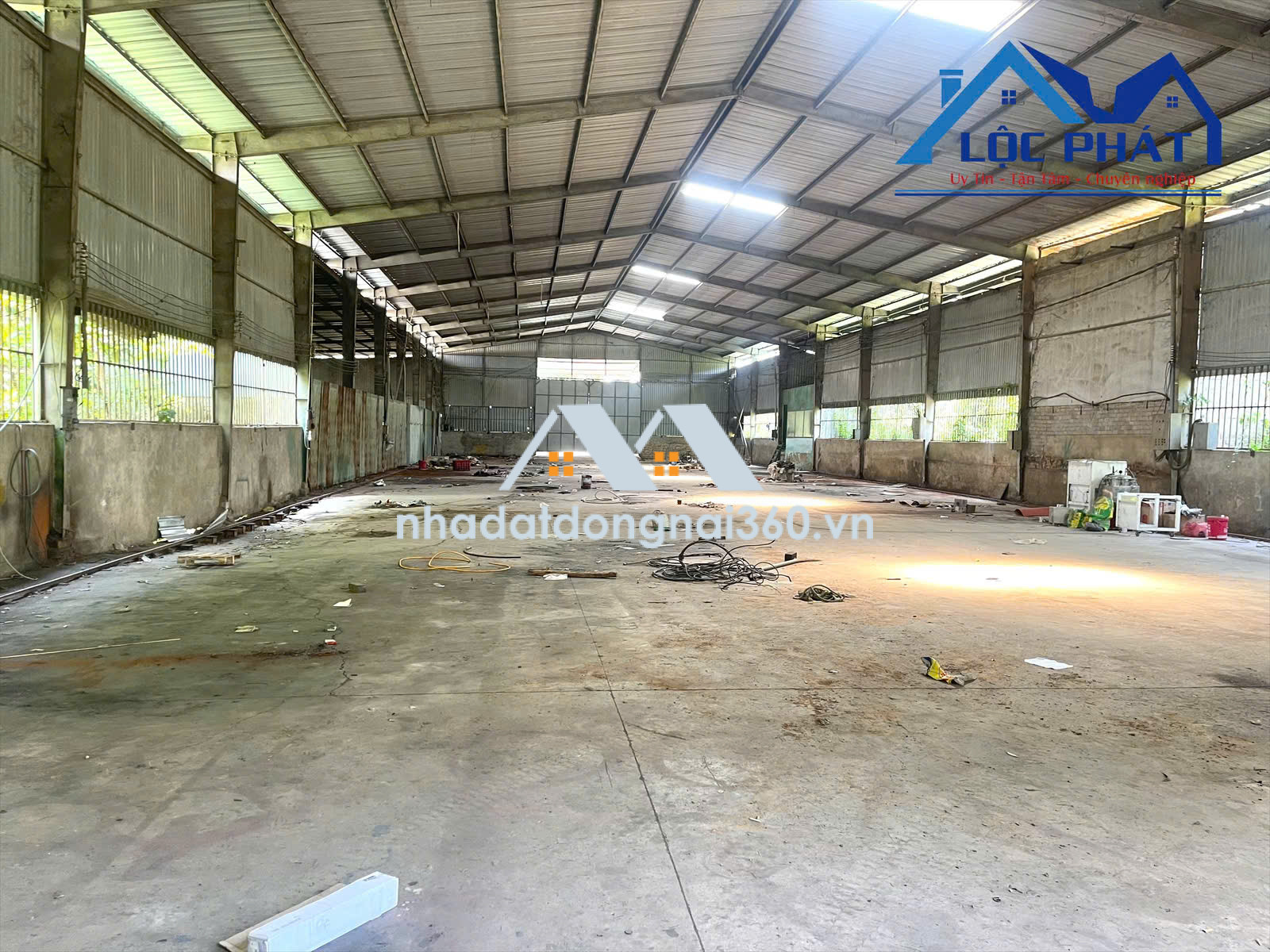 Cho thuê nhà xưởng 1.500m2 giá chỉ 36 triệu. Phước Tân-Biên Hoà-Đồng Nai