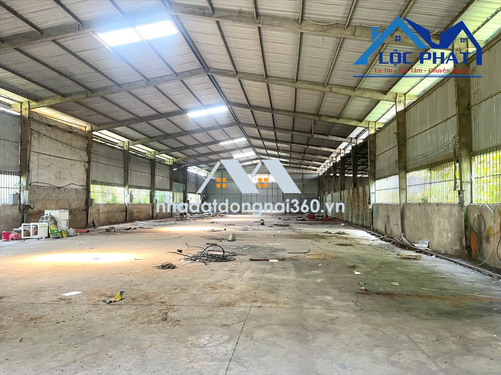 Cho thuê nhà xưởng giá rẻ 1.500m2 chỉ 36 triệu. Phước Tân-Biên Hoà-Đồng Nai