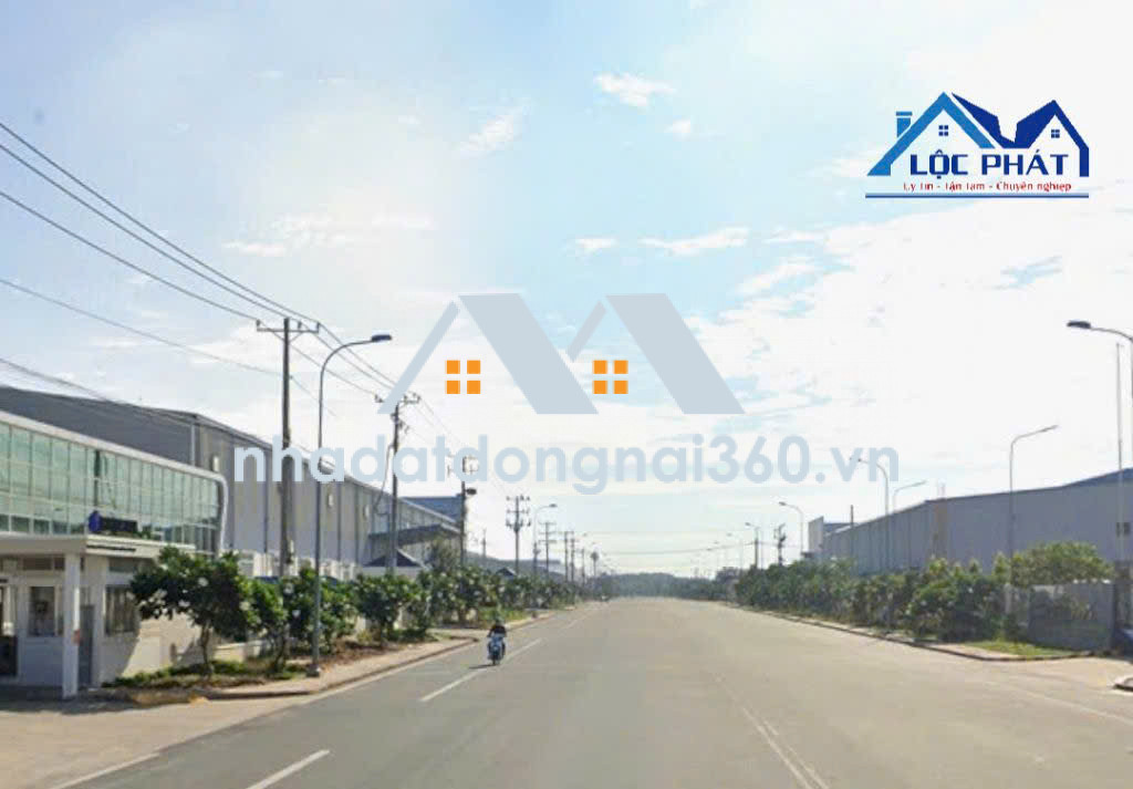 Bán đất (SKC) xây dựng xưởng giá rẻ 1,5Ha chỉ 71 tỷ. KCN Long Thành-Đồng Nai