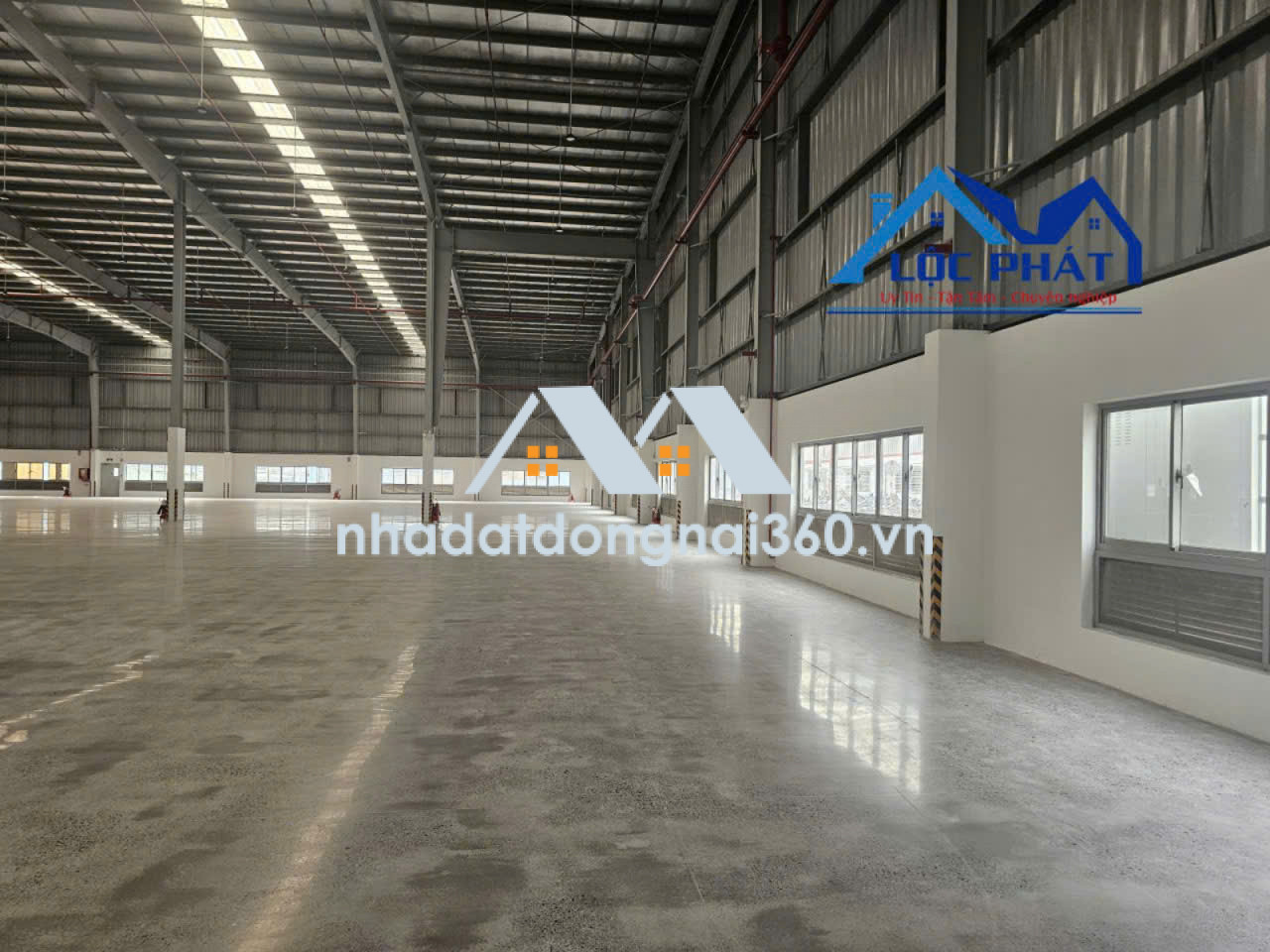 Cho thuê xưởng 6.743 m2 K CN Nhơn Trạch, Đồng Nai